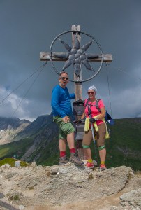 Bergkreuz der Gürbelspitze im Tuxer Tal