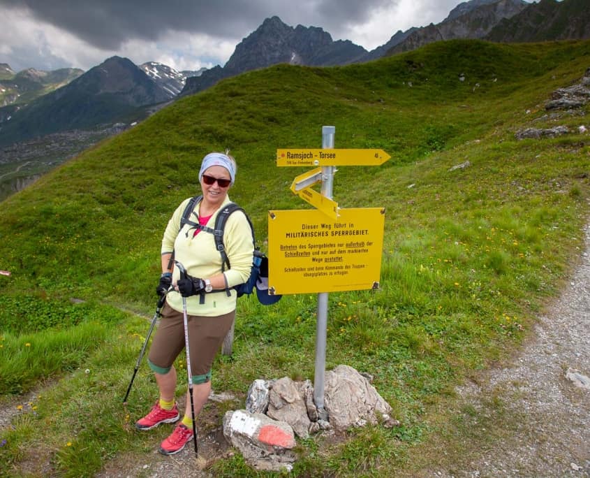 Wanderer in Tirol